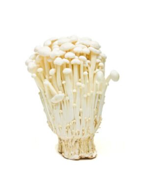 Enoki mushrooms